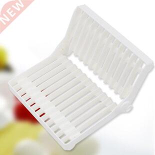 Kitchen Foldable Dish Rack Stand Holder Bowl Plate Organizer