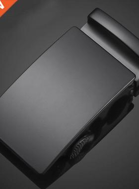 Men's Alloy Automatic Belt Buckle High quality Black metal b