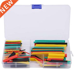 164pcs Heat Shrink Tubing Sleeving 2:1 Ratio Insulation Elec