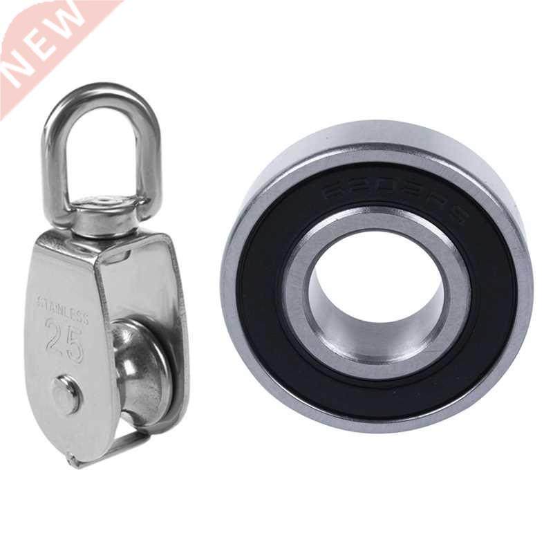 25mm Rotatable Stainless Steel Wire Rope Single Sheave Pulle