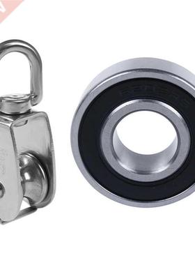 25mm Rotatable Stainless Steel Wire Rope Single Sheave Pulle