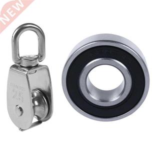 Steel Wire Rope 25mm Sheave Stainless Single Pulle Rotatable