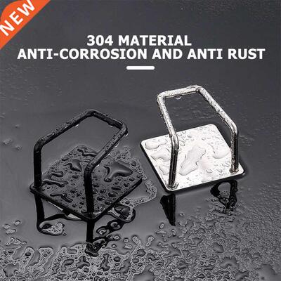 Toilet Sponge Wall Rack Set Organizer Accessories Cloth Hold