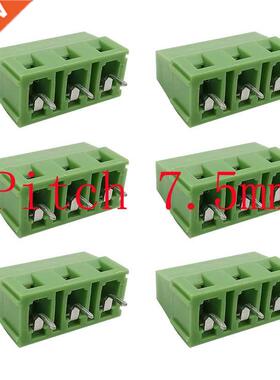 5/10/20Pcs Green KF128-7.5-3P 10A/300V 3 Pin Pitch 7.5mm Str
