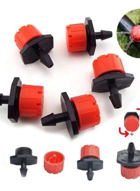 50pcs Adjustable Dripper Micro Drip Irrigation Watering Spri