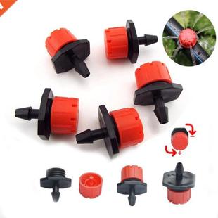 50pcs Adjustable Dripper Micro Drip Irrigation Watering Spri