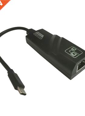 Black 1000Mbps Ethernet LAN Network Adapter Cable For PC Lap