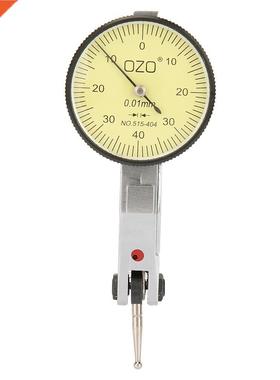 Lever Test Indicator 0-0.8mm 0.01mm Accuracy Dovetail Rails