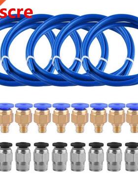1 Meter Blue Ptfe Tube Pc4-M6 Fitting Pc4-M10 Pneumatic Ptfe