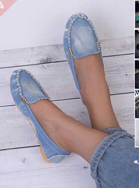 New Women's Casual Flat Shoes Spring and Autumn Flat Loafers