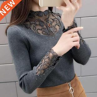 Knitwear Slim Sweaters Fall Women Chandails shirt Woman