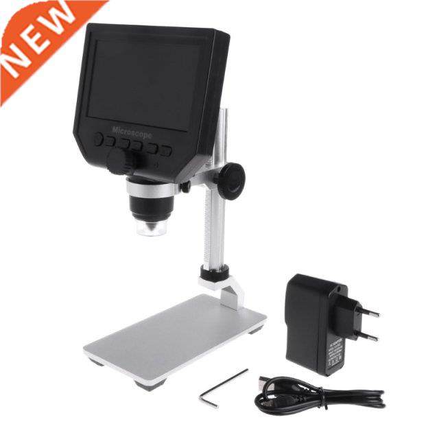 G600 4.3 LCD Digital Microscope LED Zoom 1-600X 3.6MP HD Ca