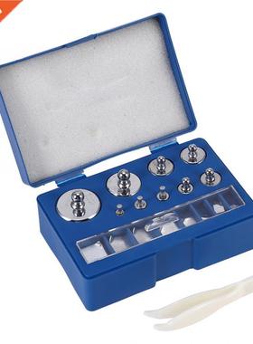 17Pcs 211.1g 10mg-100g Grams Accuracy Calibration Weight Set