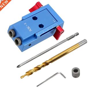 Locator Pocket Jig Puncher System Hole Kit Wood Oblique