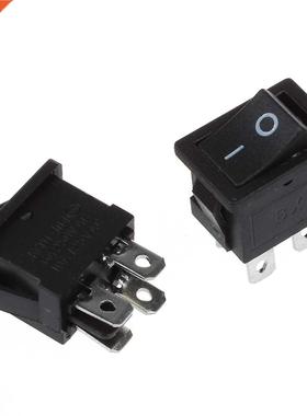 10 Pcs x 4 Pin OnOff 2 Position DPST Boat Rocker Switches 10