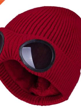 Winter Warm Knit Hats 2021 New Fashion Unisex Adult Windproo