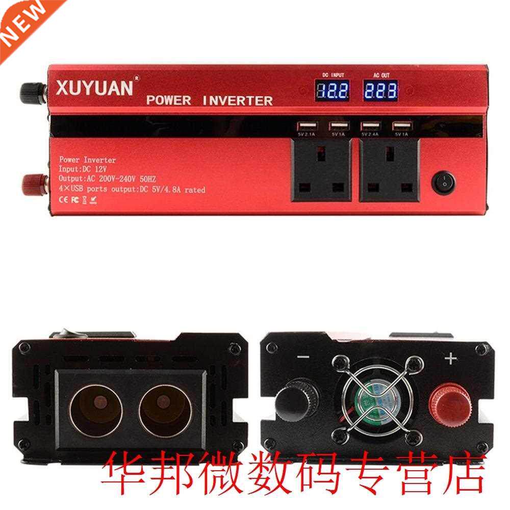 peak 4000w led daplay car power nverter converter charger