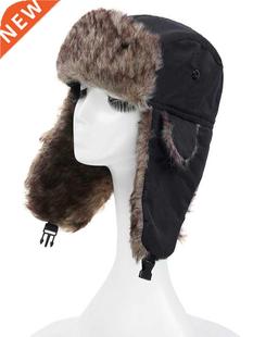 Hat Trapper Trooper Unisex Bomber Women Men Russian Warm Ear