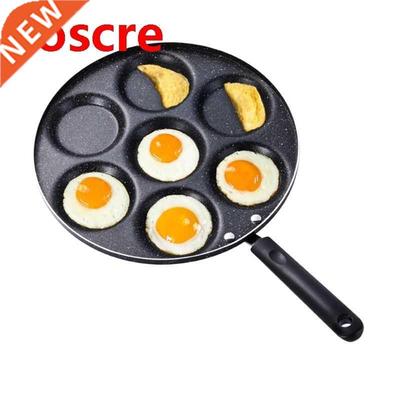 7 Holes Eggs Frying Pot Omelet Pan Non-stick Pancake Steak