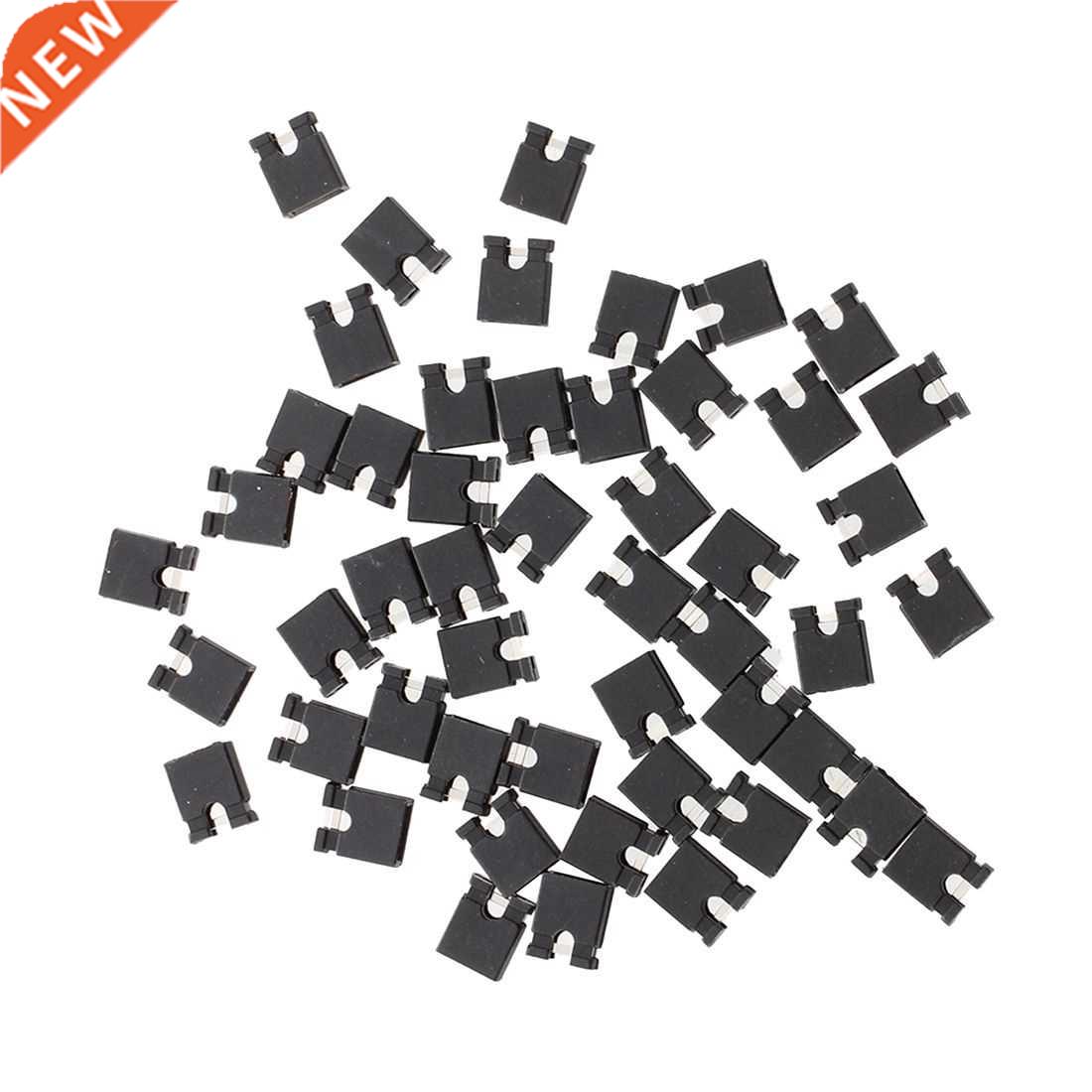 50 pcs 2.54mm Jumper Cap mini Jumper Short Circuit Cap Conne