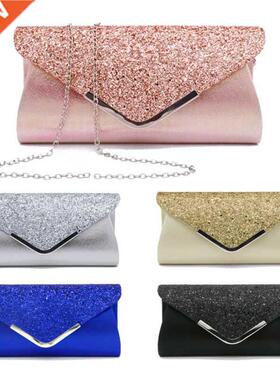 Women Ladies Satin Wallet Clutch Bag Bridal Evening Bag Part