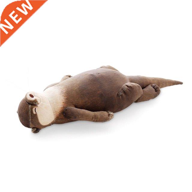 Cute Stuffed Cotton Otter Animal Toy Zipper Pencil Case Stor