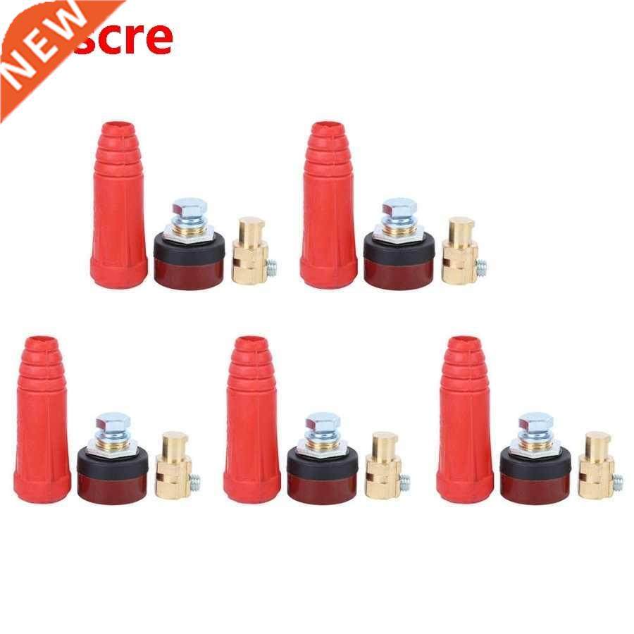 5pcs 35-50 Square Quick Connectors Red Cable Joint European