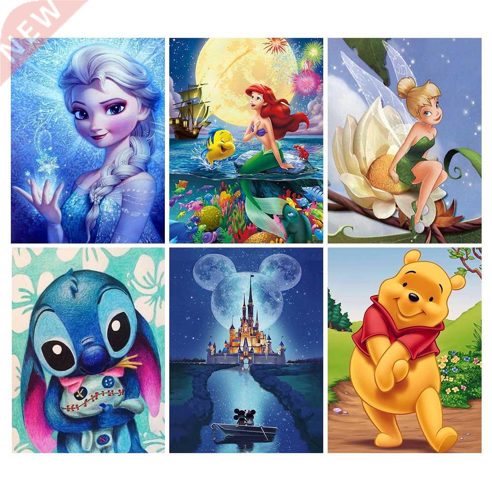 Disney Diamond Painting Kit Cartoon Princess 5D  Mosaic P
