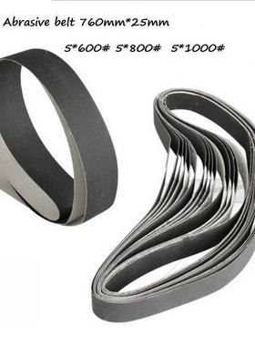 Black Slcon Carbde Belt 15pcs 1*30 nch Wood Soft Metal P