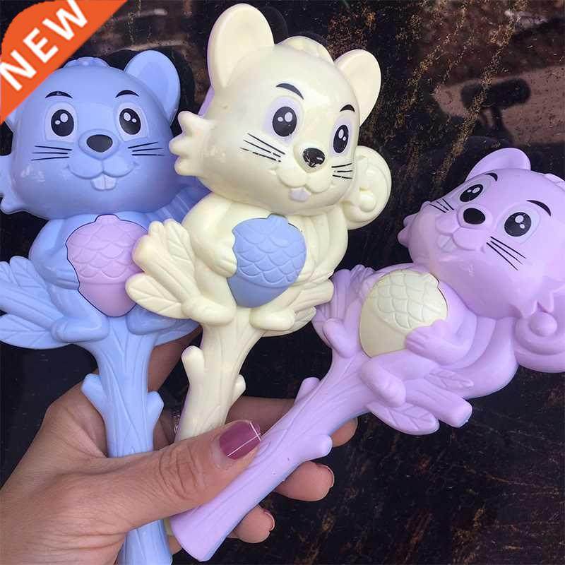 Cartoon Baby Rattles Toys Newborn Infant Plastic Rattle Hand