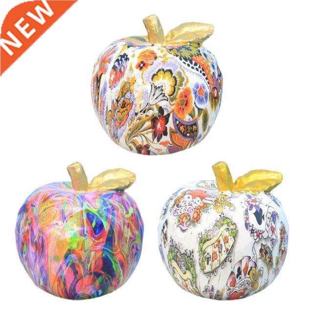 Creative Colorful Fruit Figurines Artwork Resin Ornament Abs