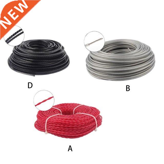 60m Nylon Trimmer Wire Rope Cord Line Strimmer Brushcutter L