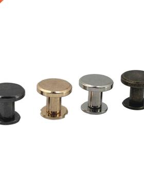 10pcs Metal Binding Chicago Screws Nails Studs Rivets For Ph