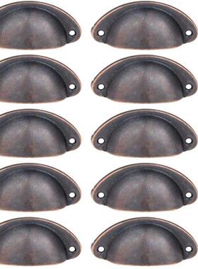 10 Pcs Cabinet Cup Pull Handle 82x35mm Drawer Shell Pull Han