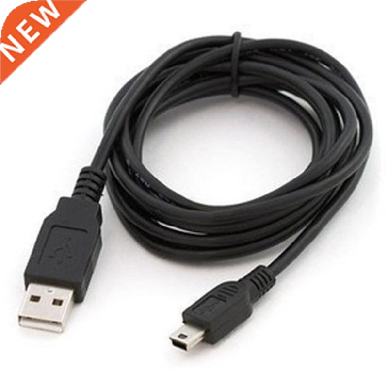 Black Length 80/100cm Data Cables USB 2.0 Male Plug To 5Pin