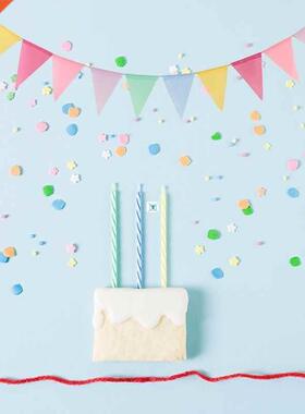 Multolor Jute Lnen Flags Pennant Brthday Buntng Banne