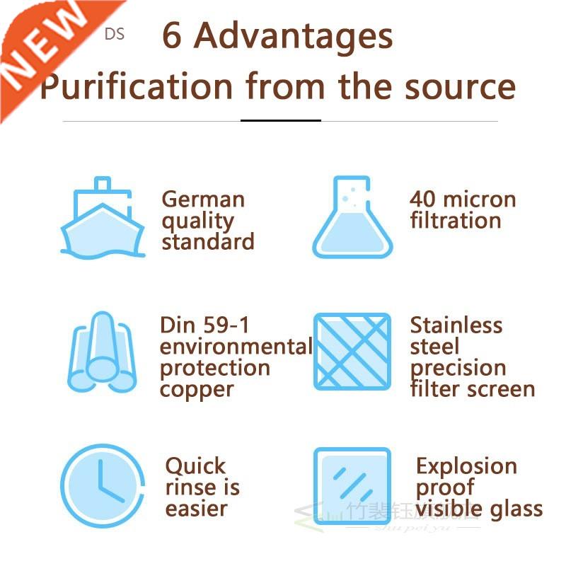 Promotion Front-end Prefilter Backwashing House Water Purifi