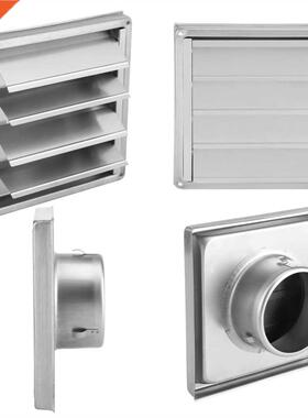 100mm Air Vent Stainless Steel Air Vent Duct Grill Wall Squa
