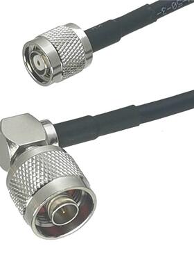 RG58 RP-TNC Male Jack to N Male plug Right angle Connector R