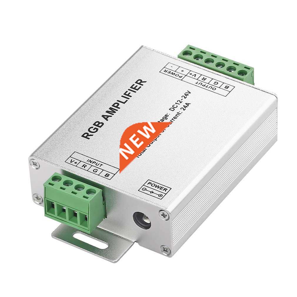 LED 24A Amplifier Controller Repeate DC12 - 24V 适用于 RGB