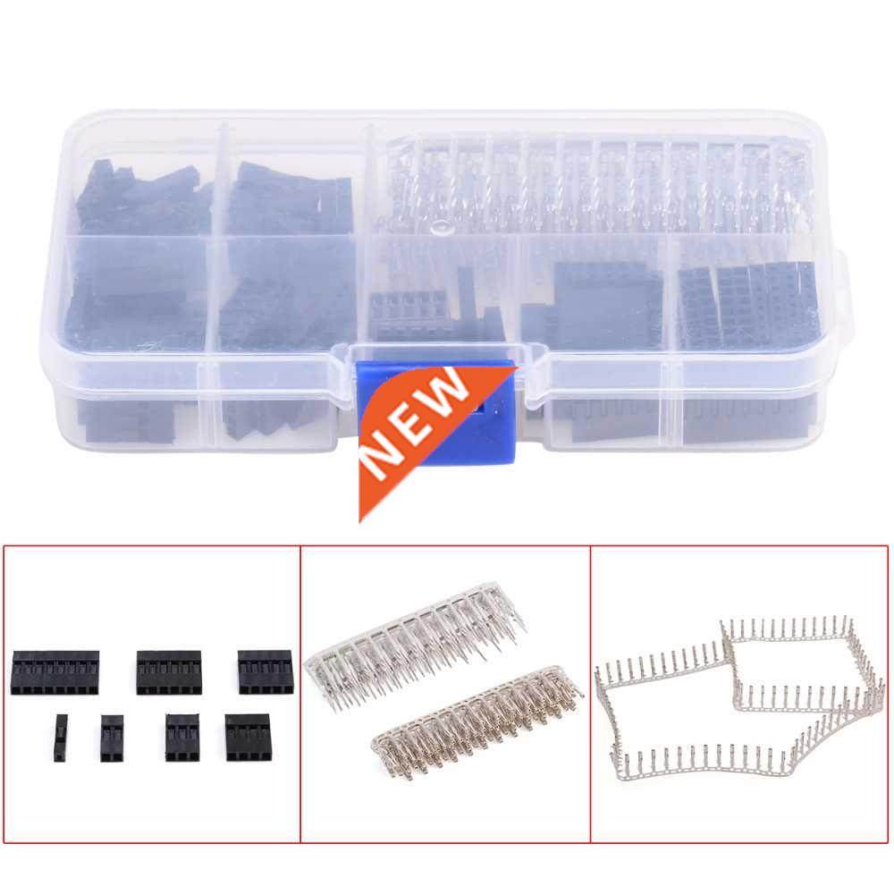 310pcsWire Cable Jumper Pin Connector Housing Assortment Kit