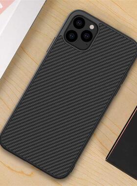 For iPhone 11 Pro Max Case NILLKIN Synthetic Fiber Carbon P