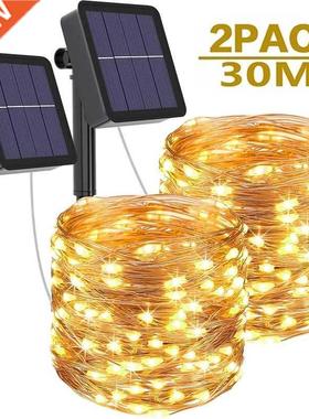 LED Solar Light Outdoor Waterproof Fairy Garland String Ligh
