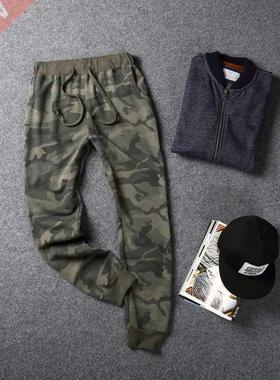 Men's Ladies' Couple Camouflage Military Cotton Pants Camp T