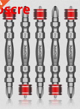 5Pcs 65/100mm Cross Strong Magnetic Super Drill Screwdriver