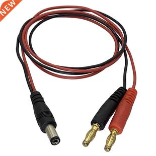 Banana 22AWG Power 2.1mm Male 5.5 Plug Charge 4mm Cable