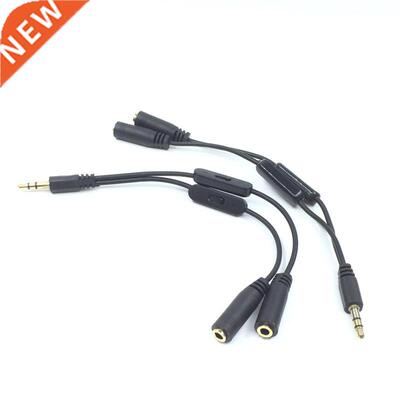 3.5 Jack Splitter Male To 2 Female Jack 3.5mm Stereo Audio C