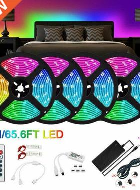 65ft 20M 4rolls 5050 DC12V RGB 600LEDs LED strip with 12V 10
