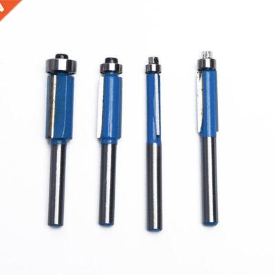 4Pcs 25mm Flush Trim Router Bit 1/4 Shank Carbide Milling C