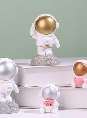 Creative Astronaut Spaceman Statue Art Crafts Figurine Sculp